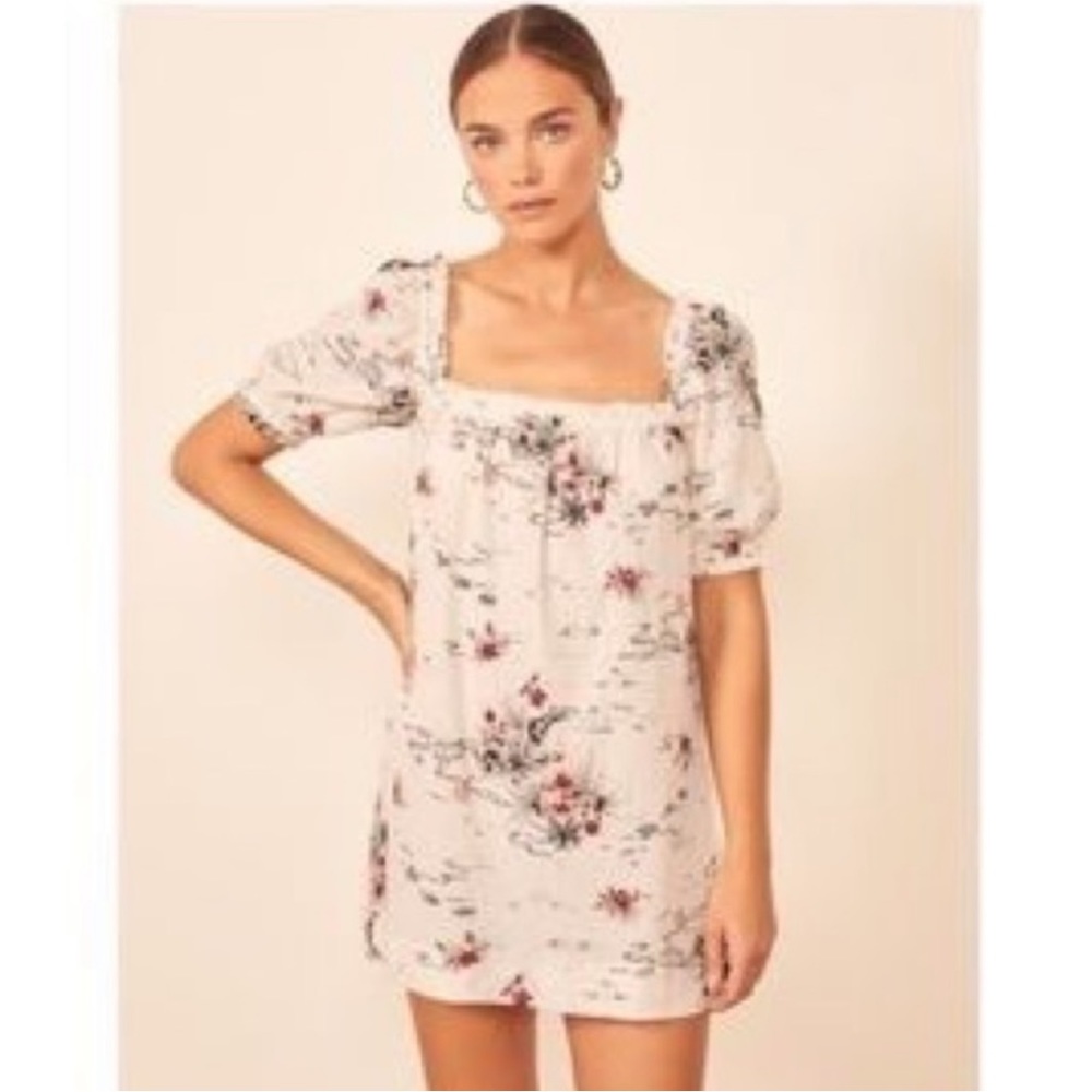 Reformation Jeans Tonga Print Vivi Dress Medium